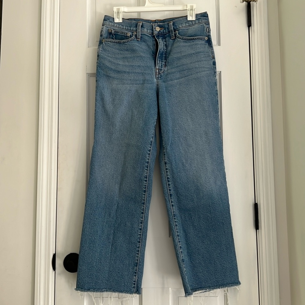 Women’s Jcrew Slim Wide Leg Jeans